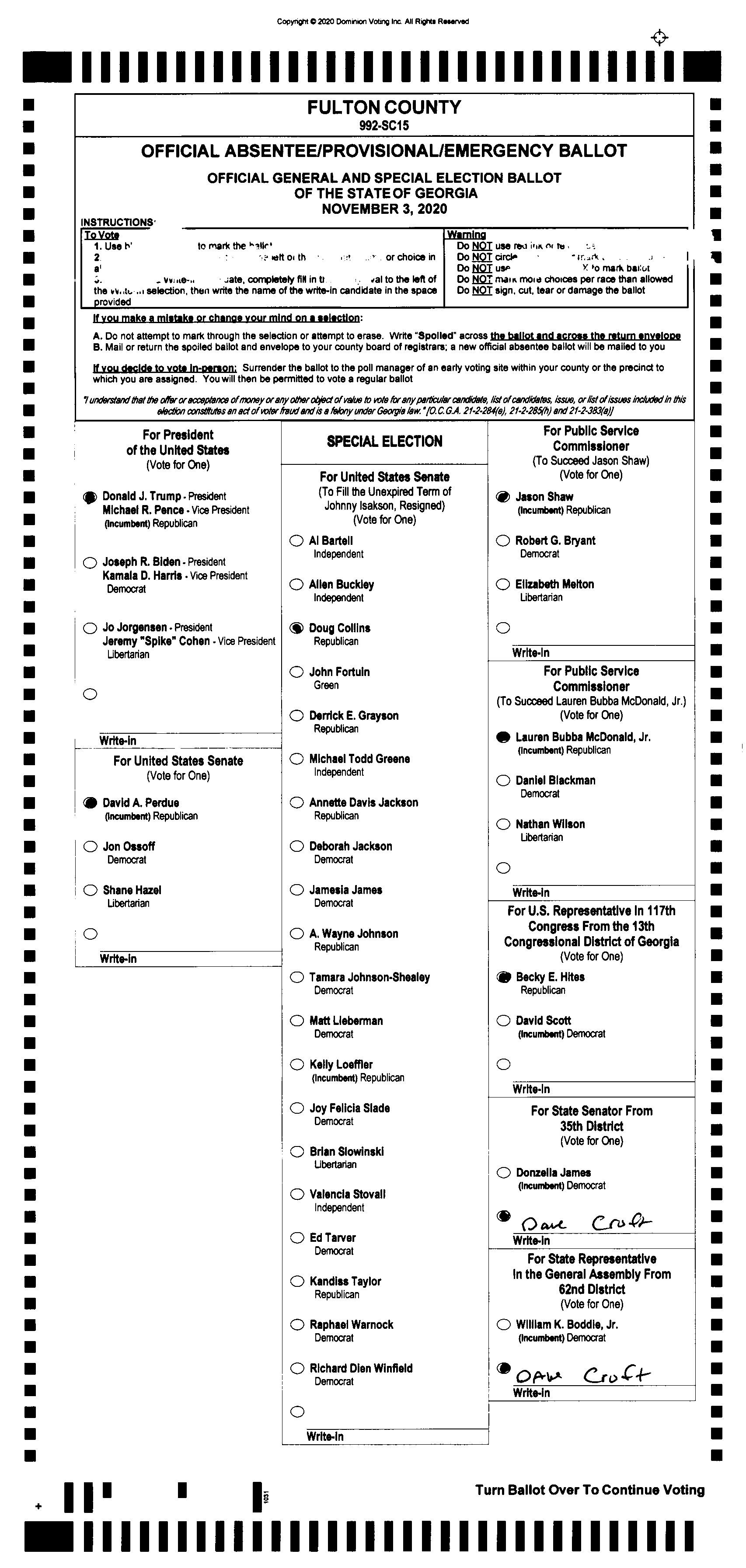 Source Ballot